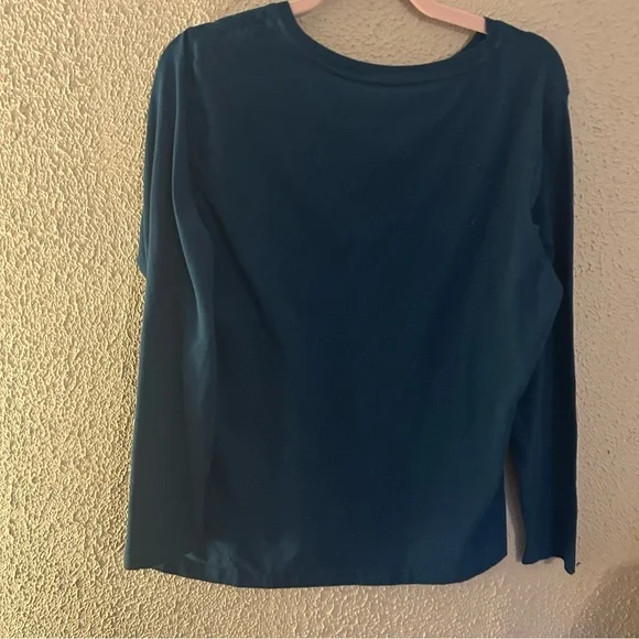 Ariat Relaxed Fit Navy Long Sleeve Shirt - Picture 2 of 7